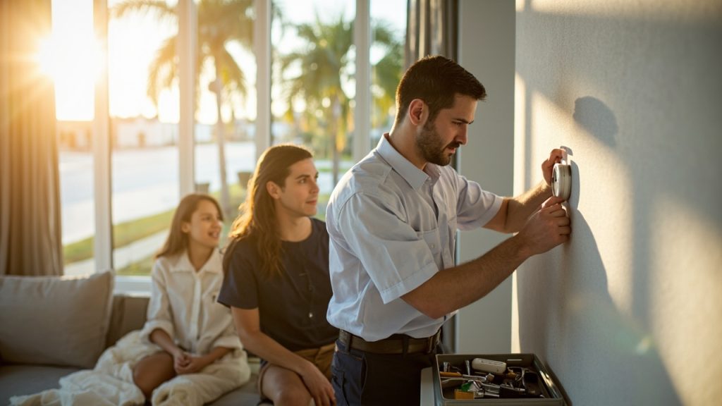 Smart Thermostat Installation in Miami FL 33130