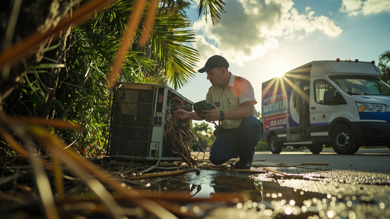 Storm Damage HVAC Repair in Miami – Emergency Response Teams Deployed in Under 90 Minutes