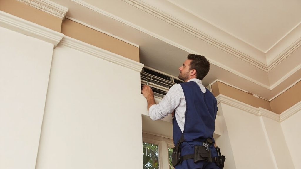 Installing modern ac systems in historic coral gab