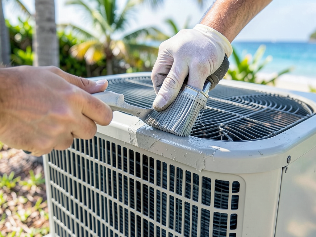 Protecting your outdoor condenser from flooding and storm surges in Ojus