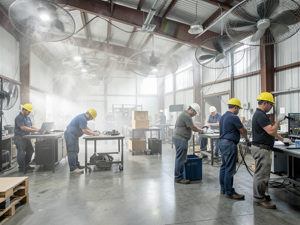 Why your Little River warehouse needs more than just a big fan to stay cool